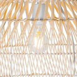 Staande Lampen-QAZQA vloerlampen sam wit e27
