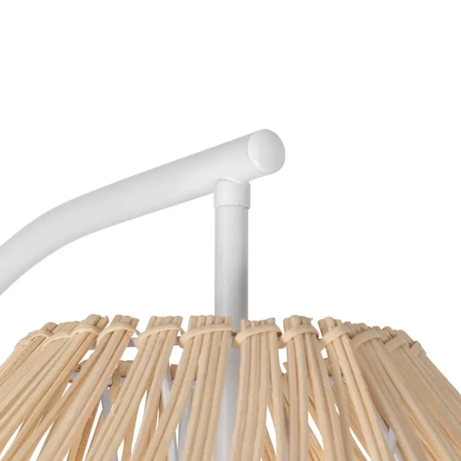 Staande Lampen-QAZQA vloerlampen sam wit e27