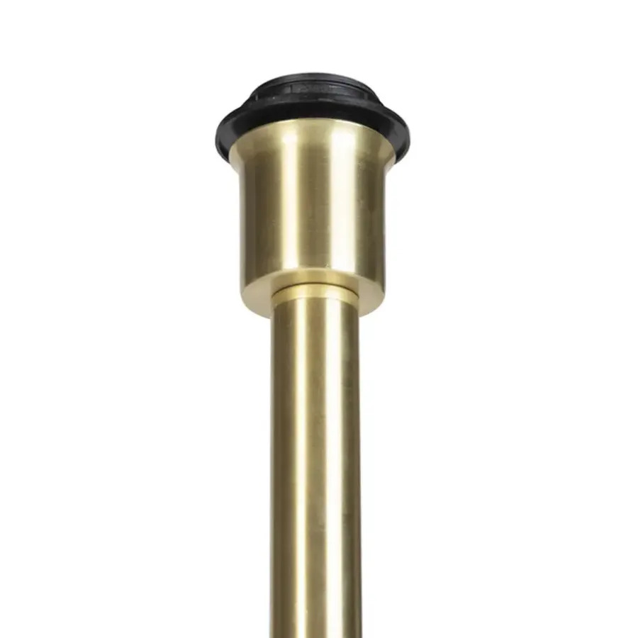 Staande Lampen-QAZQA vloerlampen simplo goudkleurig e27