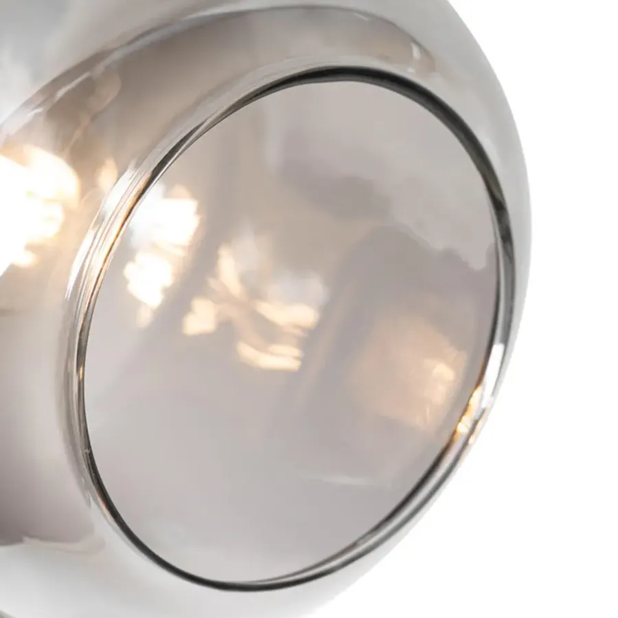 Staande Lampen-QAZQA vloerlampen zuzanna grijs e14