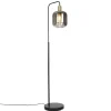 Staande Lampen-QAZQA vloerlampen zuzanna grijs e27