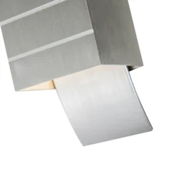 Wandlampen-QAZQA wandlampen amy zilverkleurig g9