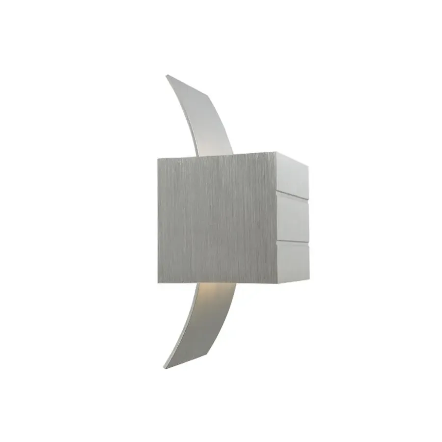 Wandlampen-QAZQA wandlampen amy zilverkleurig g9
