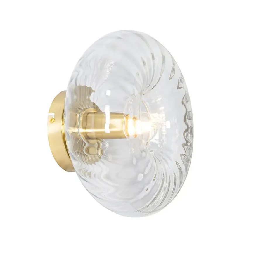 Wandlampen-QAZQA wandlampen ayesha goudkleurig e27