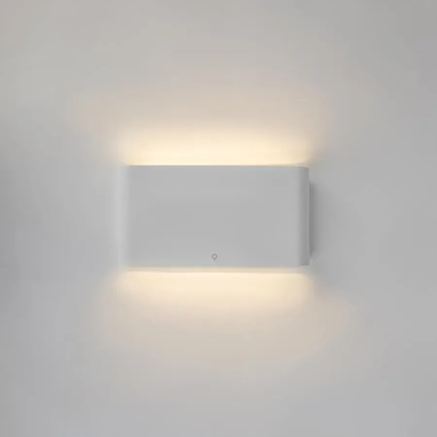 Buitenverlichting|Wandlampen-QAZQA wandlampen buiten batt wit geïntegreerde led
