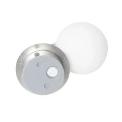 Wandlampen-QAZQA wandlampen buiten cederic zilverkleurig g9