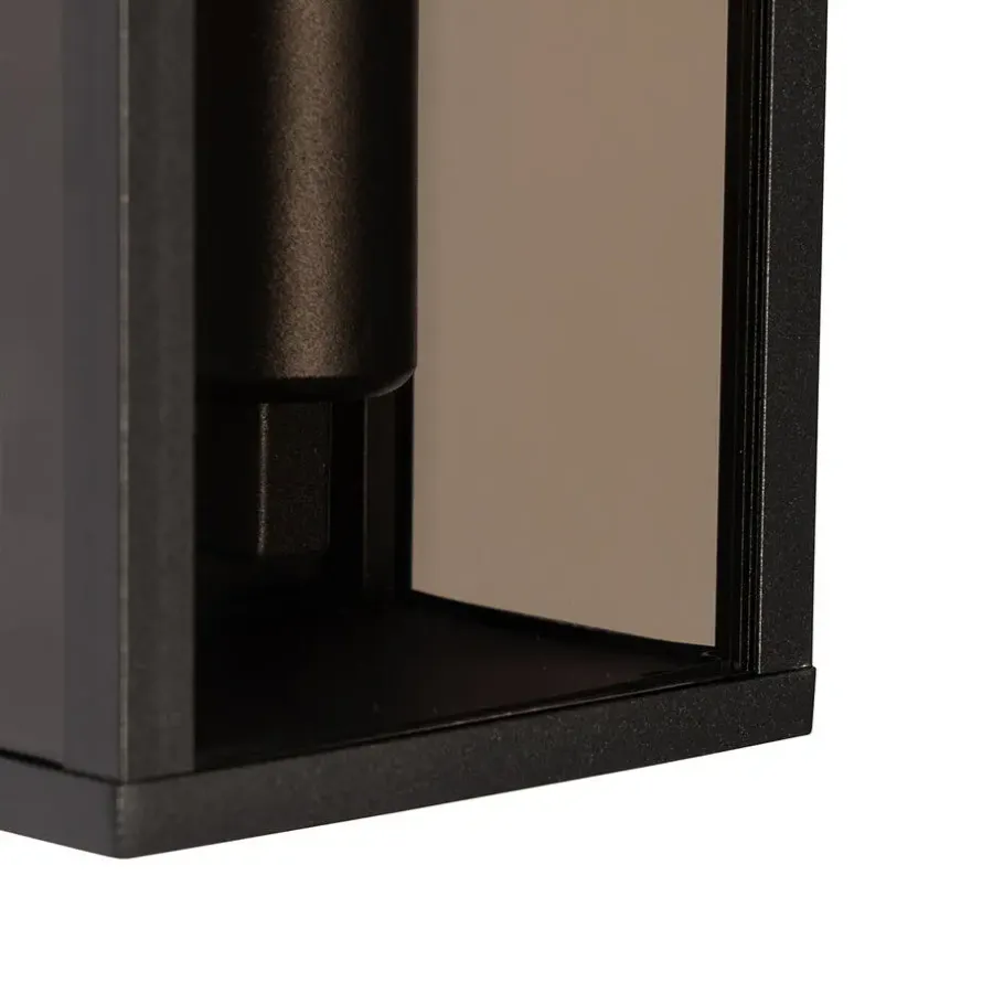 Wandlampen-QAZQA wandlampen buiten charlois bruin e27