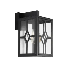 Wandlampen-QAZQA wandlampen buiten dover zwart e27