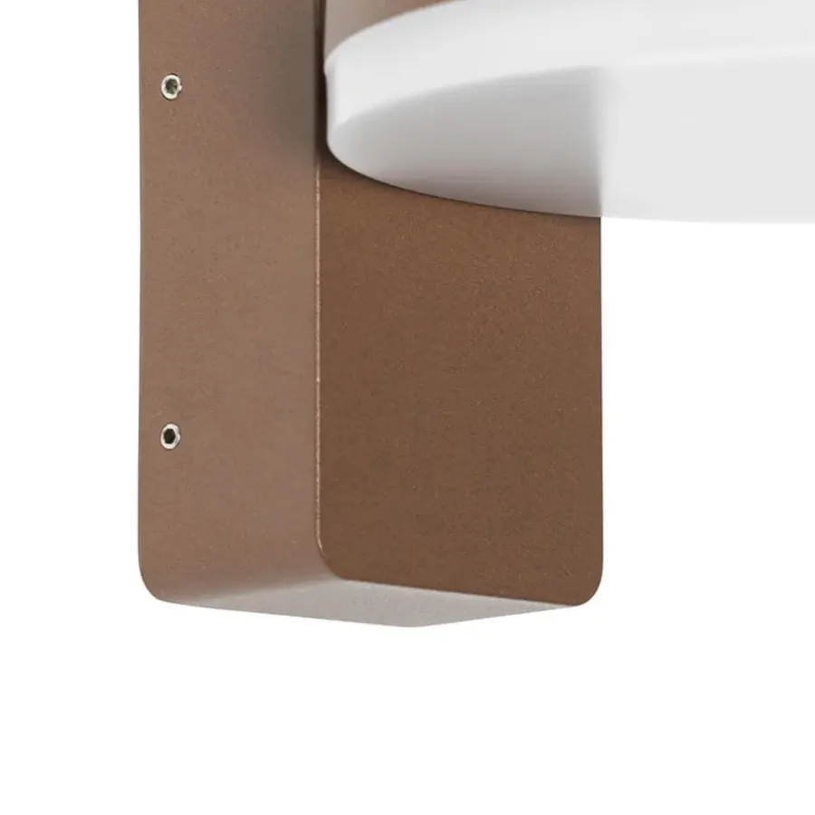Wandlampen-QAZQA wandlampen buiten esmee bronskleurig geïntegreerde led