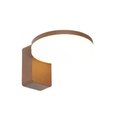 Wandlampen-QAZQA wandlampen buiten esmee bronskleurig geïntegreerde led
