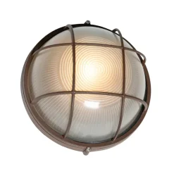 QAZQA wandlampen buiten hanneke bronskleurig e27