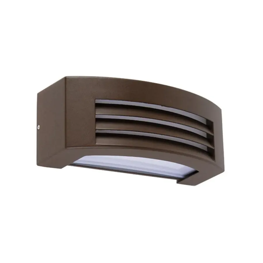 Wandlampen-QAZQA wandlampen buiten hurricane bronskleurig e27