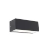 QAZQA wandlampen buiten houks zwart e27