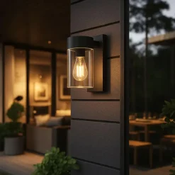 Wandlampen-QAZQA wandlampen buiten jarra zwart e27