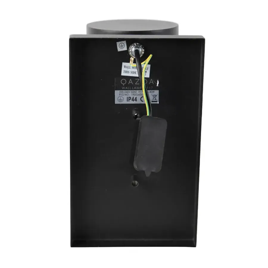 Wandlampen-QAZQA wandlampen buiten jarra zwart e27