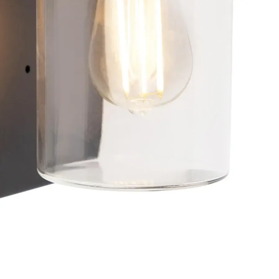 Wandlampen-QAZQA wandlampen buiten jarra zwart e27