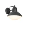 Buitenverlichting-QAZQA wandlampen buiten marcel zwart e27