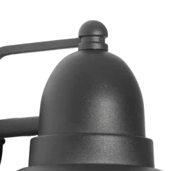 Buitenverlichting-QAZQA wandlampen buiten marcel zwart e27
