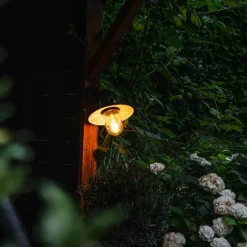 QAZQA wandlampen buiten munich zwart e27