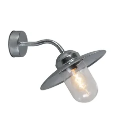 QAZQA wandlampen buiten munich grijs e27