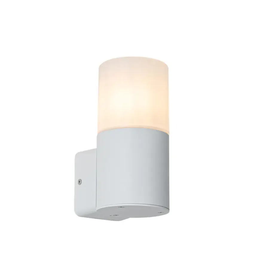 Buitenverlichting|Wandlampen-QAZQA wandlampen buiten odense wit e27