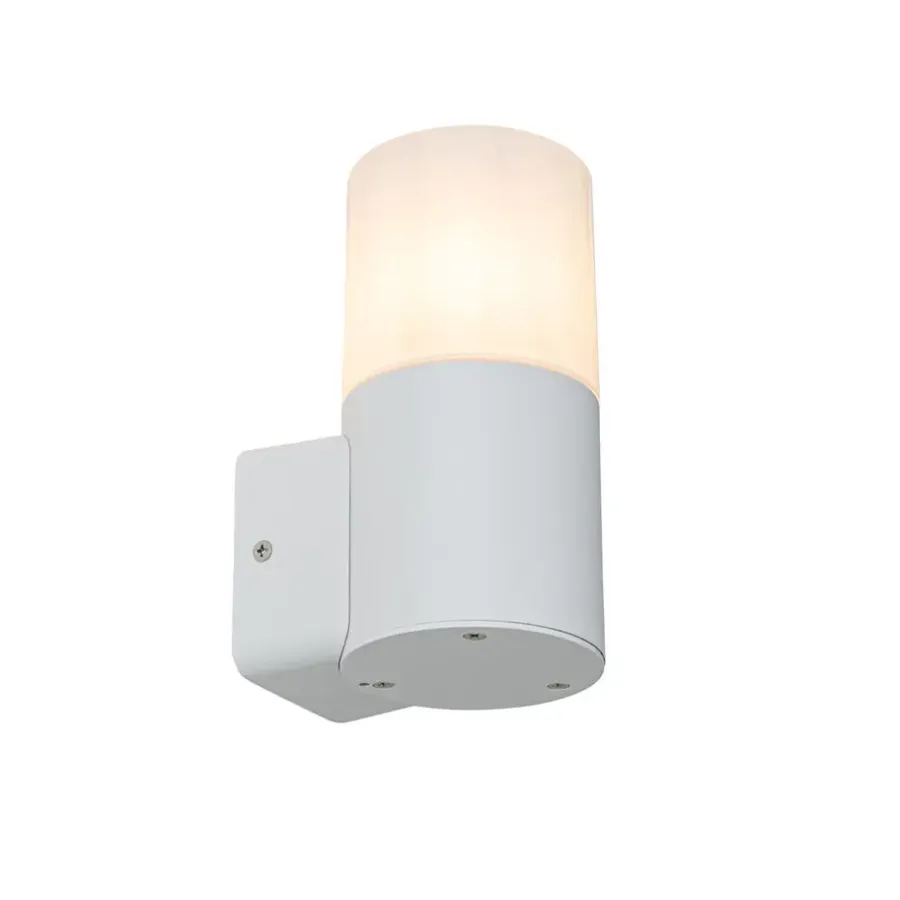 Buitenverlichting|Wandlampen-QAZQA wandlampen buiten odense wit e27