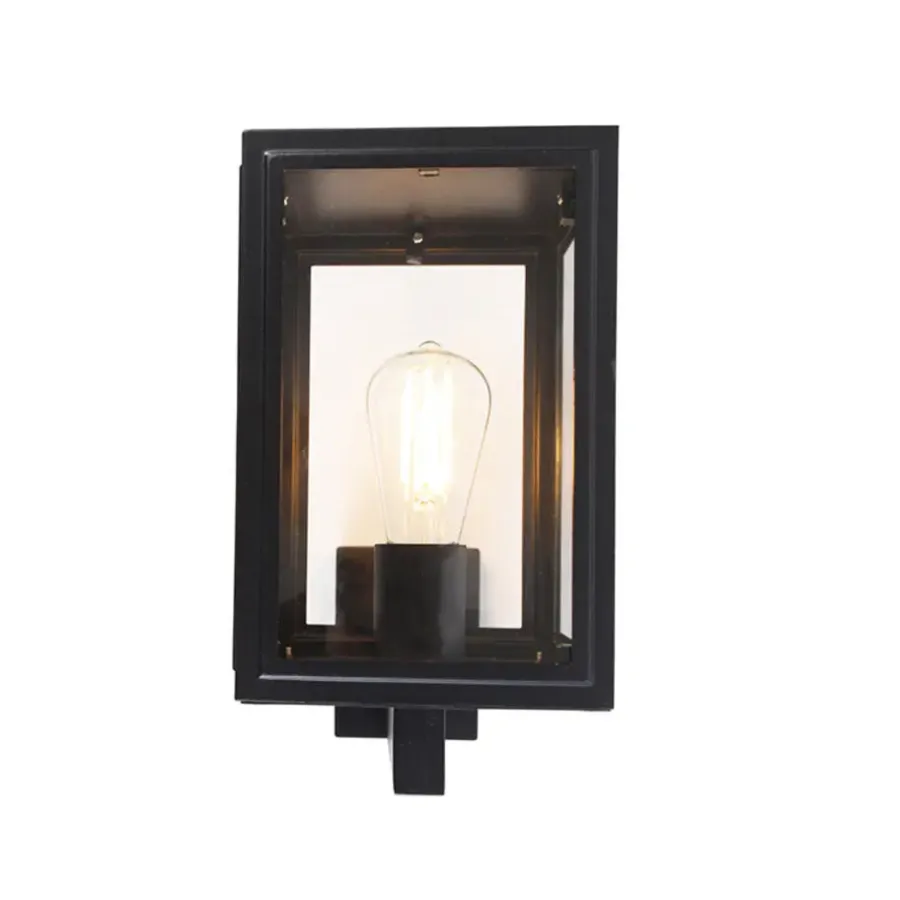 Wandlampen-QAZQA wandlampen buiten sutton zwart e27