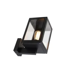 Wandlampen-QAZQA wandlampen buiten sutton zwart e27