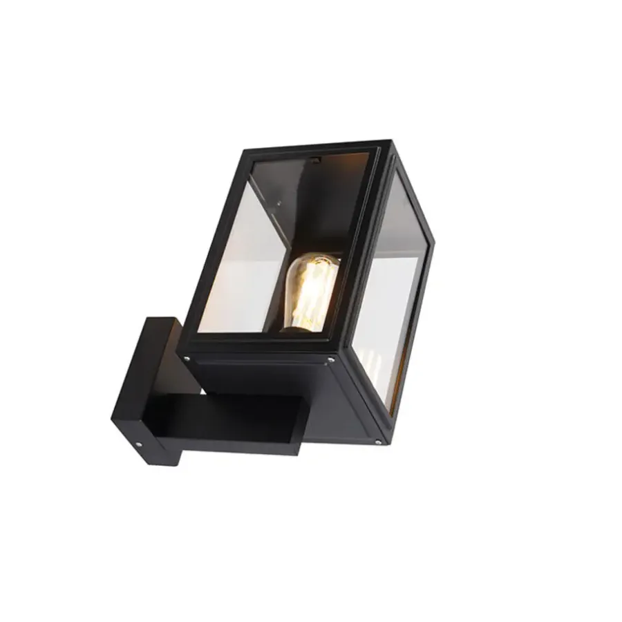 Wandlampen-QAZQA wandlampen buiten sutton zwart e27