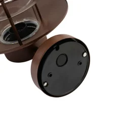 Wandlampen-QAZQA wandlampen buiten shell bronskleurig e27
