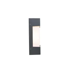 QAZQA wandlampen buiten tide grijs e27