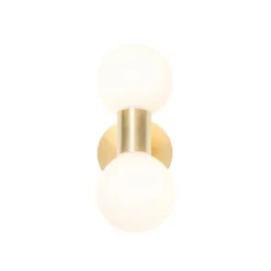 QAZQA wandlampen cederic goudkleurig g9