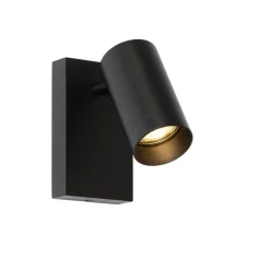 Wandlampen-QAZQA wandlampen jeana luxe zwart gu10
