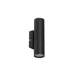 Wandlampen-QAZQA wandlampen jeana zwart gu10
