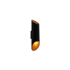 Wandlampen-QAZQA wandlampen organa zwart gu10