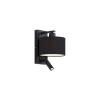 Wandlampen-QAZQA wandlampen puglia zwart e27