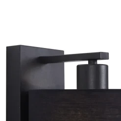 Wandlampen-QAZQA wandlampen puglia zwart e27