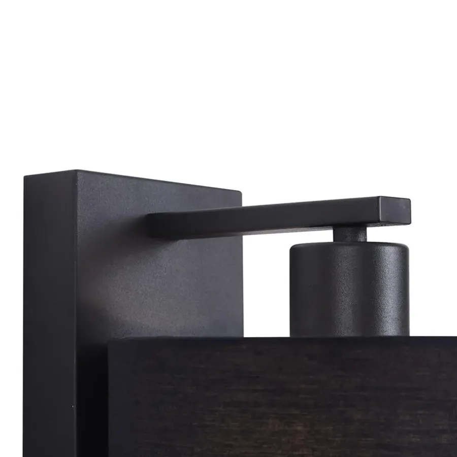 Wandlampen-QAZQA wandlampen puglia zwart e27