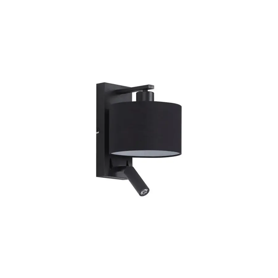 Wandlampen-QAZQA wandlampen puglia zwart e27
