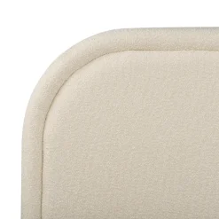 Beliani QUILLIEN - Bed met opbergruimte - Beige - 140 x 200 cm - Polyester