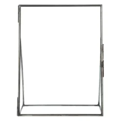 Fotolijsten-QUVIO Fotolijst - Metaal - Glas - Antraciet - 15.5 x 20 cm