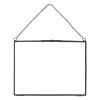 QUVIO Fotolijst met ketting 15 x 20 cm - Antraciet