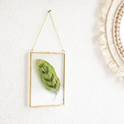 Fotolijsten-QUVIO Fotolijst met ketting 13 x 18cm - Goud