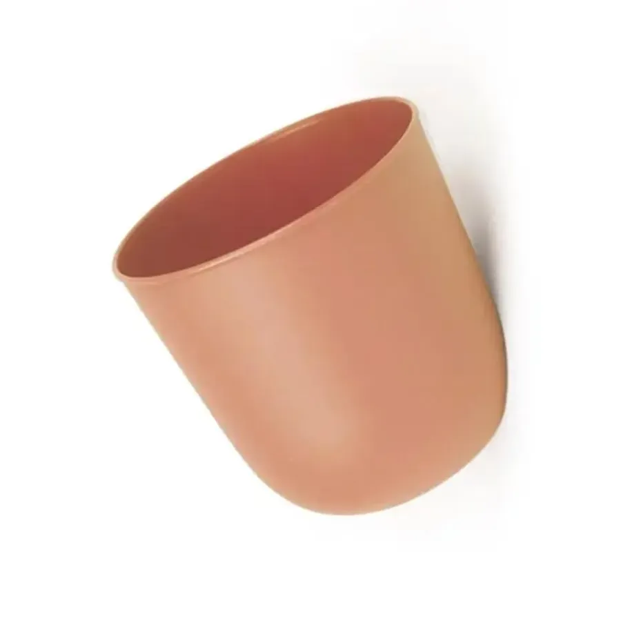 Bloempotten Voor Binnen-QUVIO Wand bloempot - Kunststof - Terracotta