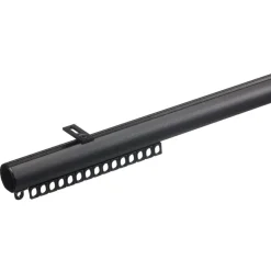 Gordijnroedes-Leen Bakker Railroedeset 150cm - zwart metaal - Ø28mm (2680219)