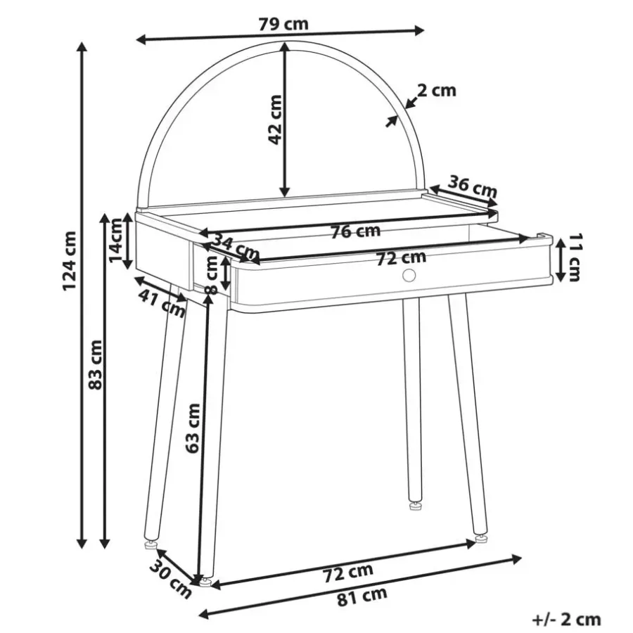 Kaptafels-Leen Bakker RANCHERIA - Kaptafel - Lichtbruin - Bamboehout