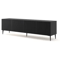 Tv Meubels-Homlando Ravenna B TV-meubel 200 4D gefreesd MDF folie mat