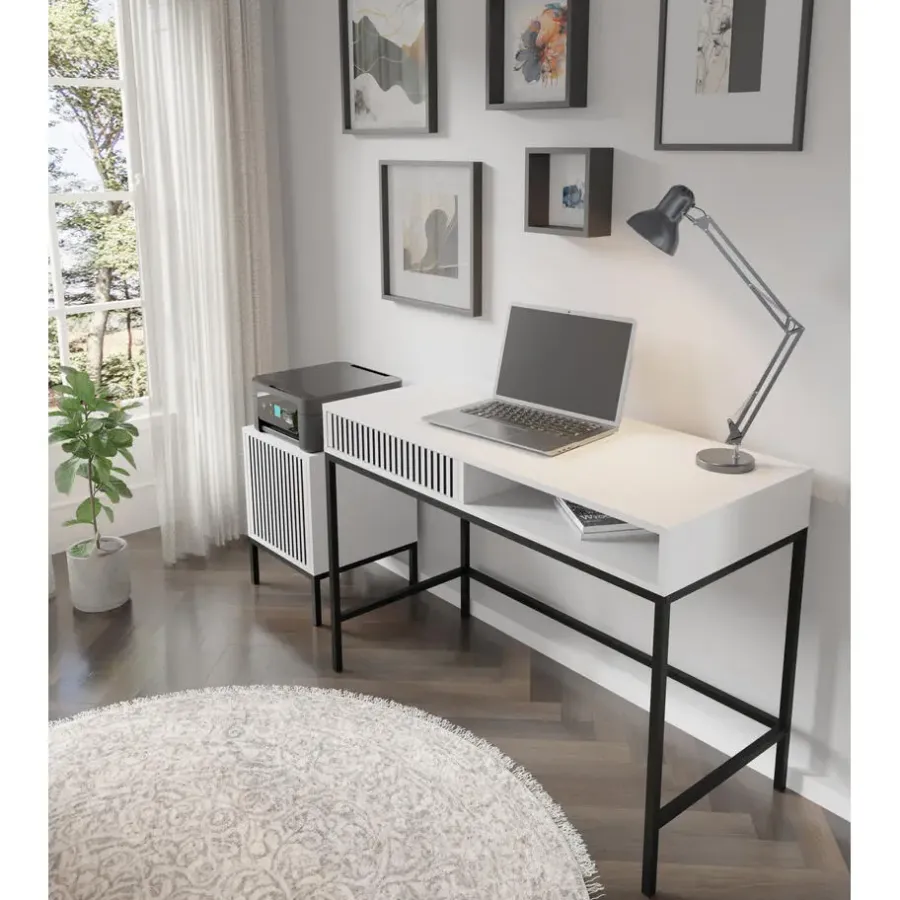 Homlando Ravenna Kaptafel - Zwart - Metaal