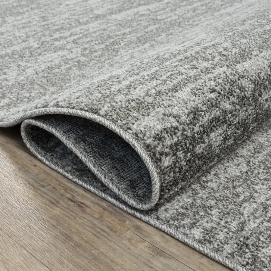 Muratap Relax Oslo - Laagpolig Effen Vloerkleed - Grijs - 250x250 CM Vierkant