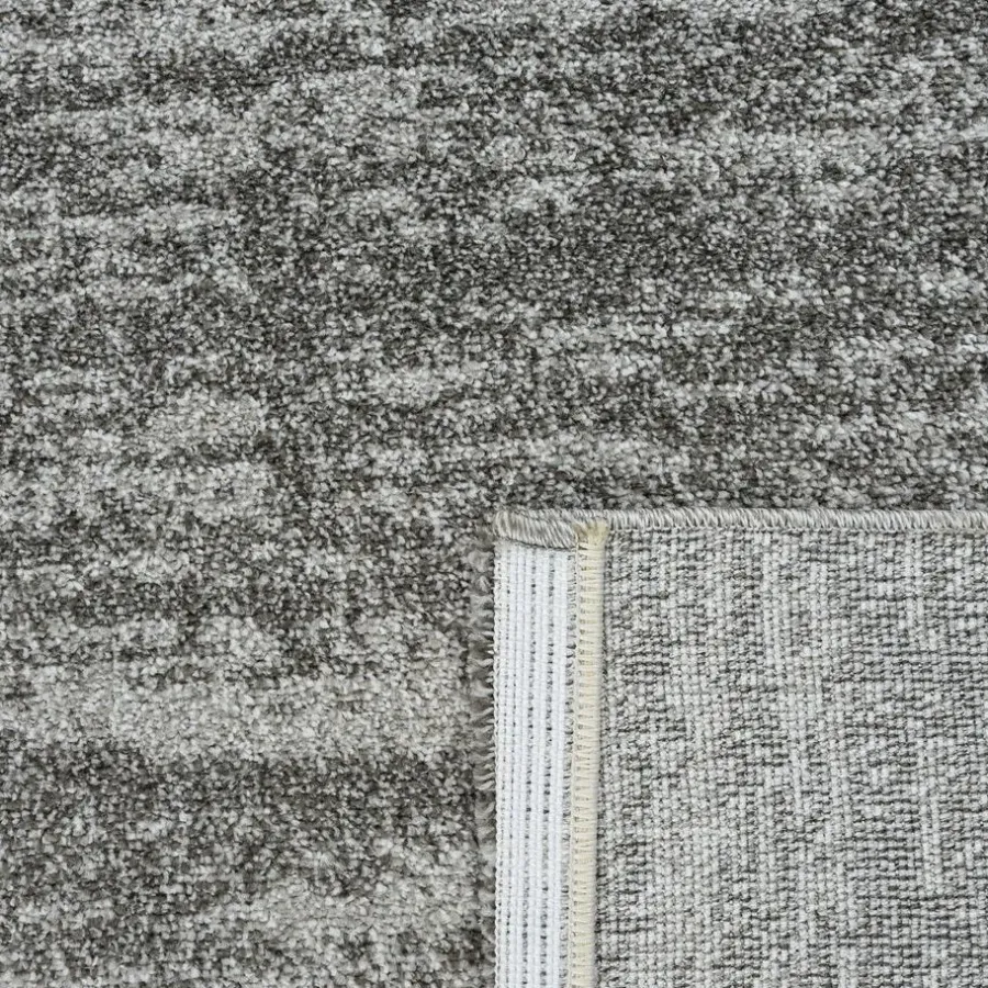 Vloerkleden|Laagpolige Vloerkleden-Muratap Relax Oslo - Laagpolig Effen Vloerkleed - Grijs - 140x200 CM
